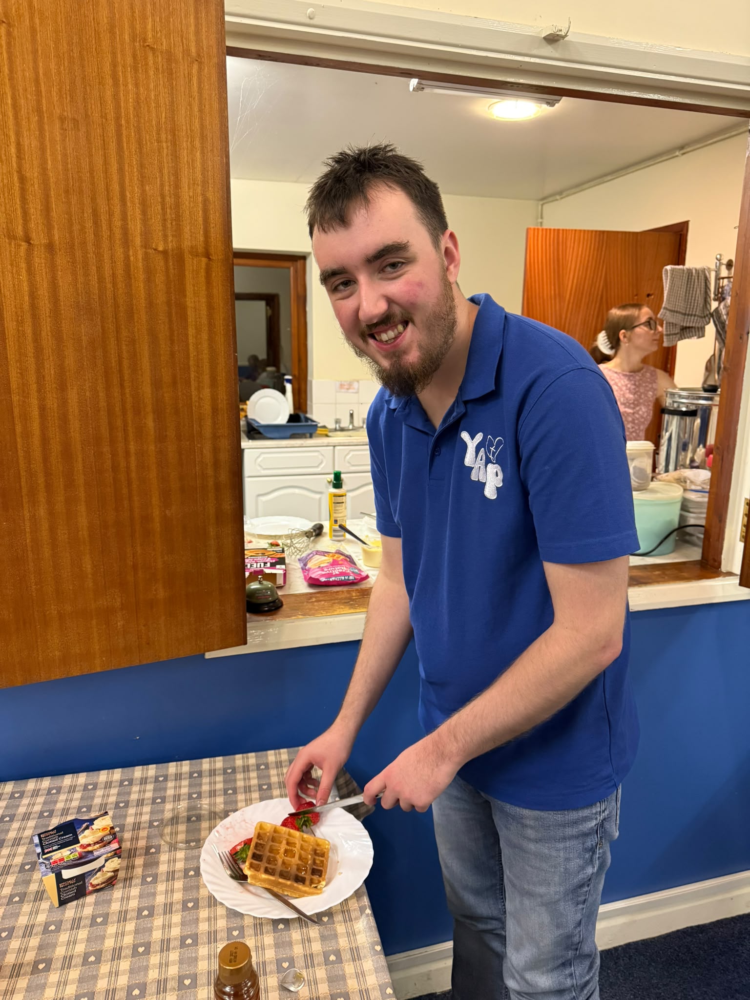 Waffle fun time